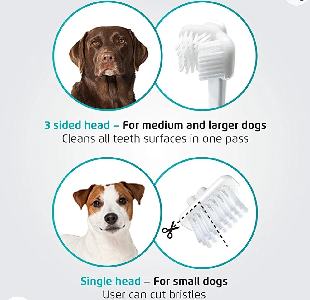 Mira Pet Single Brush Head (2 Pack) Original