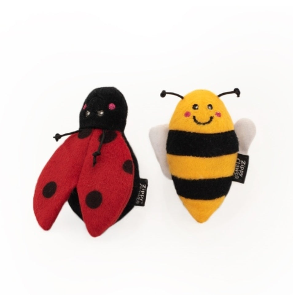 Ladybug & Bee Catnip Toy