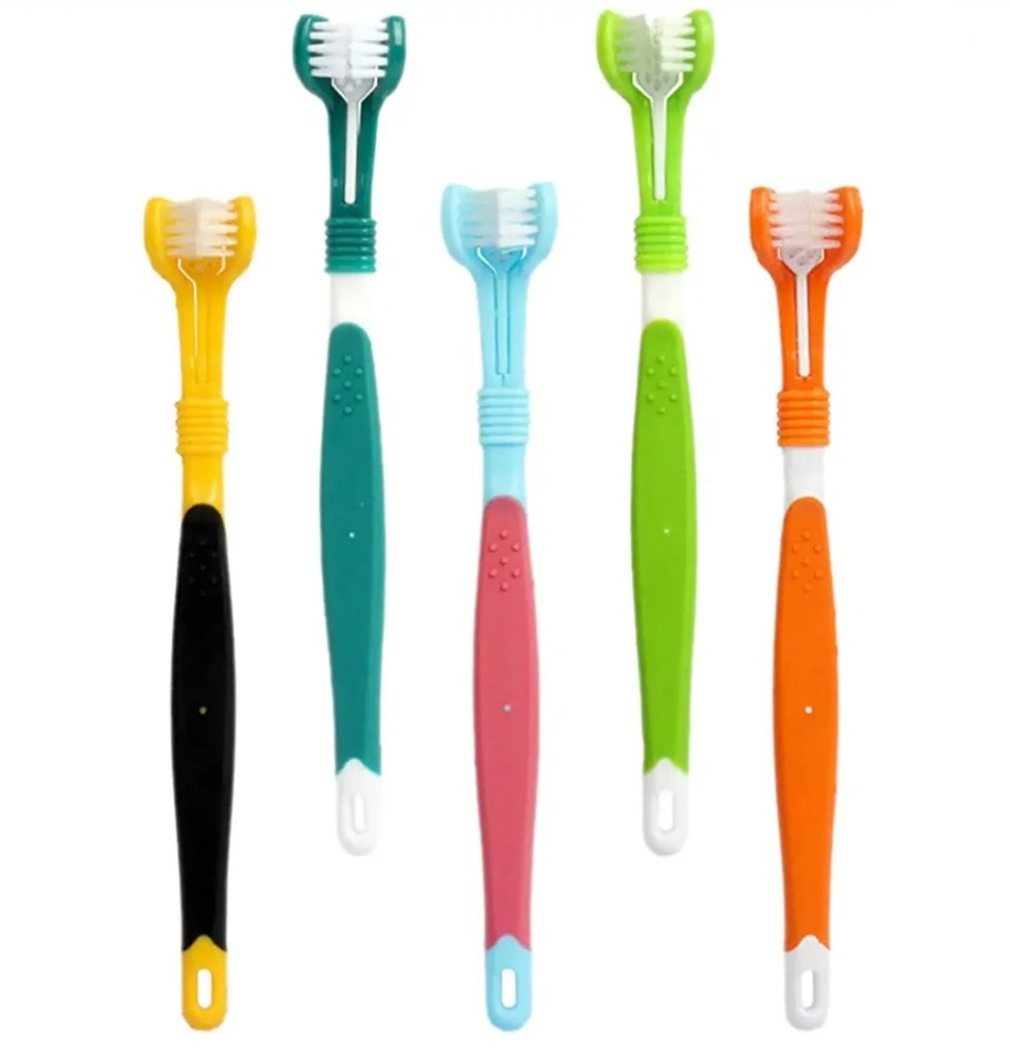 3 Sided Pet Toothbrush- Small