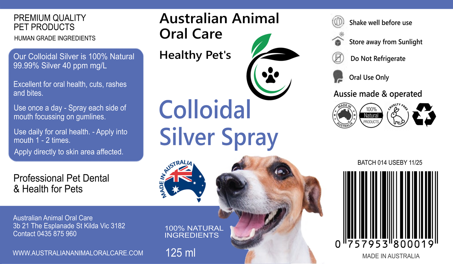 Colloidal Silver Spray