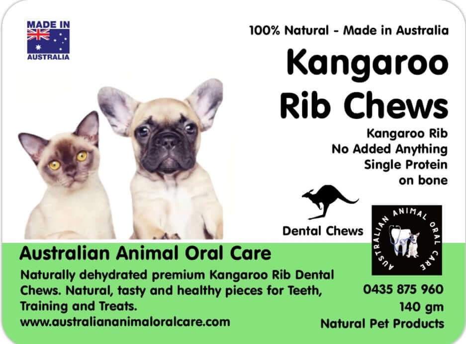 Kangaroo Rib Chews – Australian Animal Oral Care