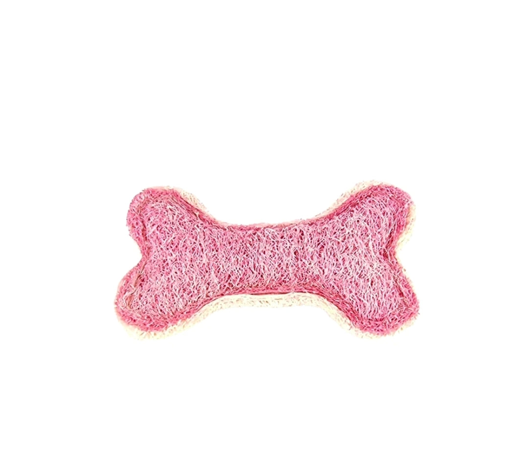 Dental Bone Toy - Loofah Small