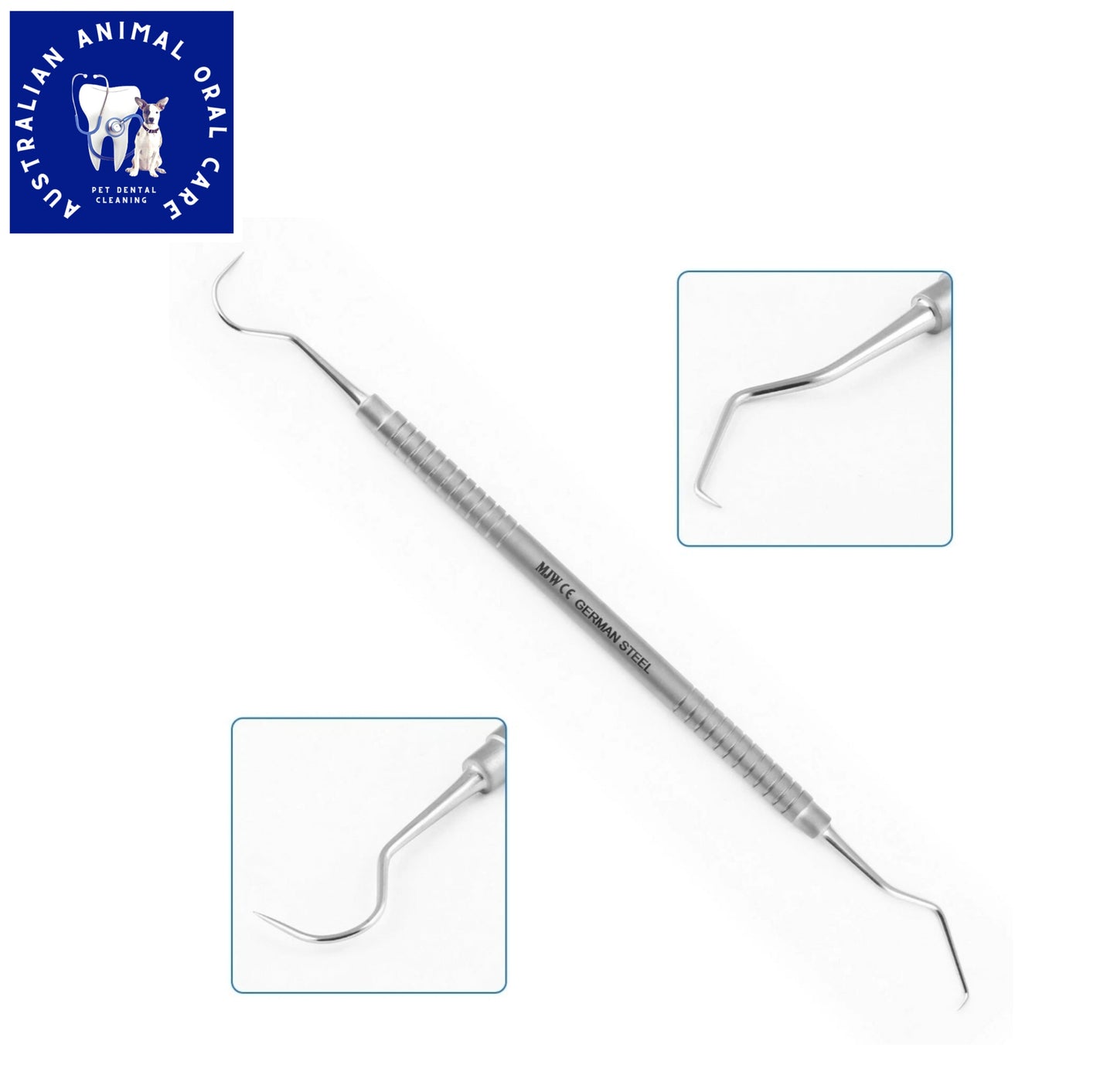 Dental Scaler Curved Edge