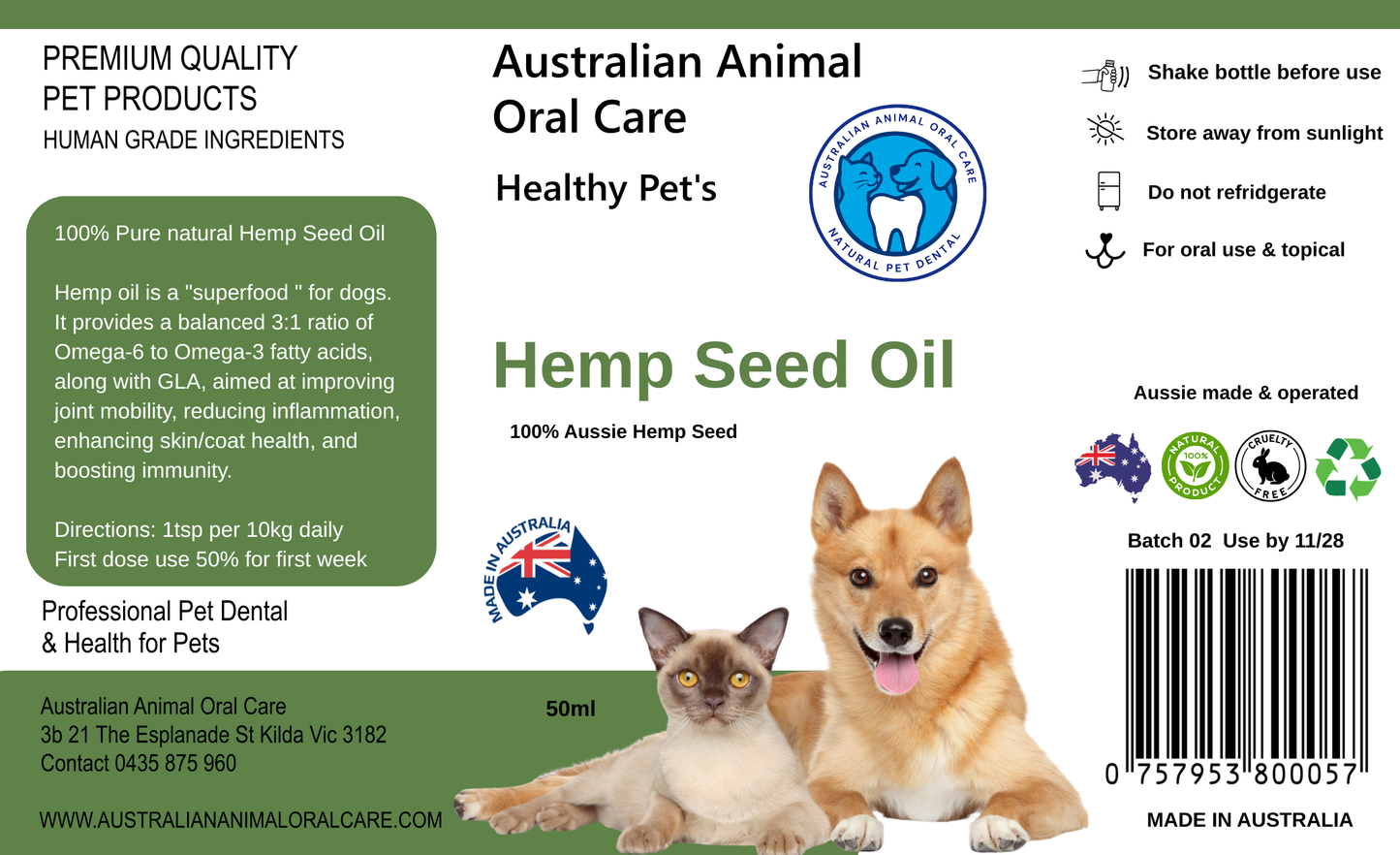 Hemp Seed Oil