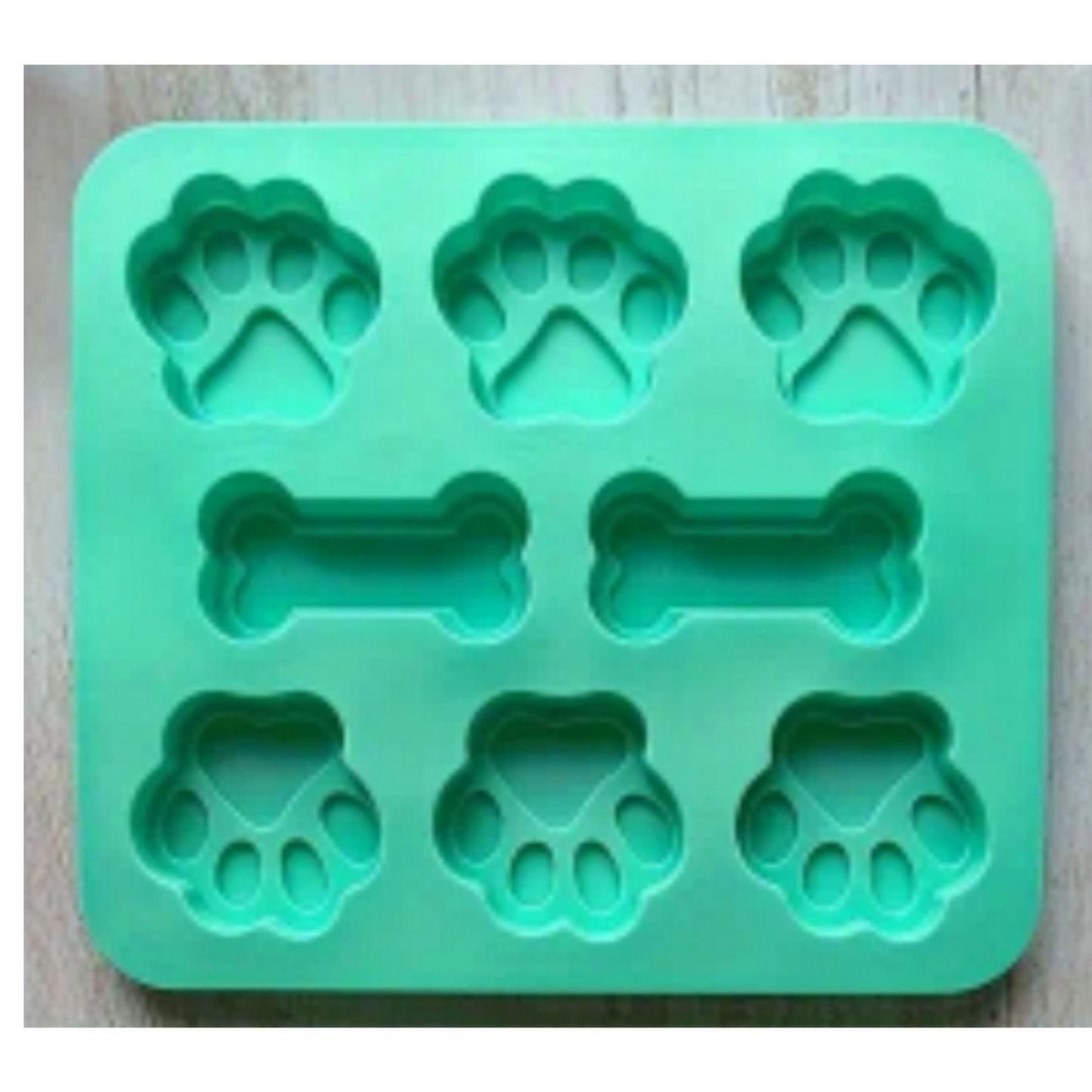 Paws and Bone Silicon Mould