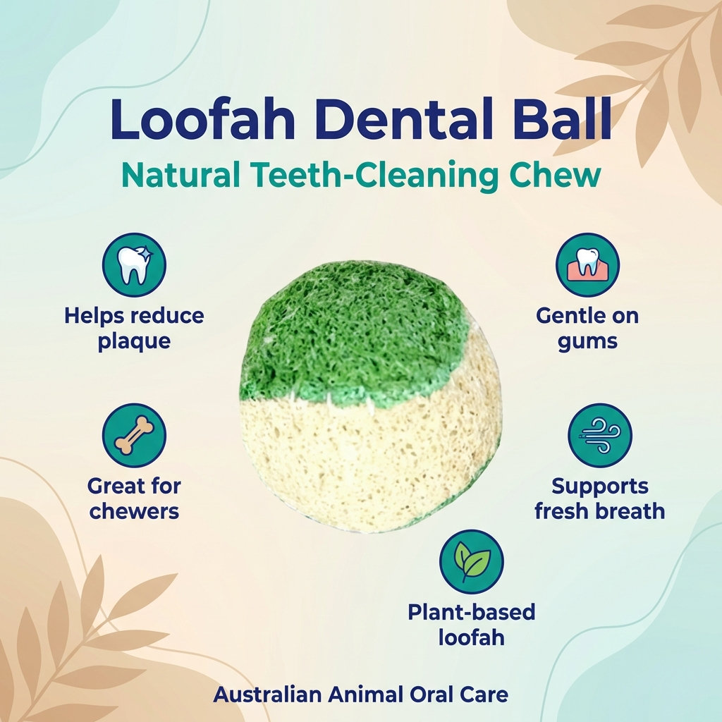 Loofah Ball Dental Toy - Medium