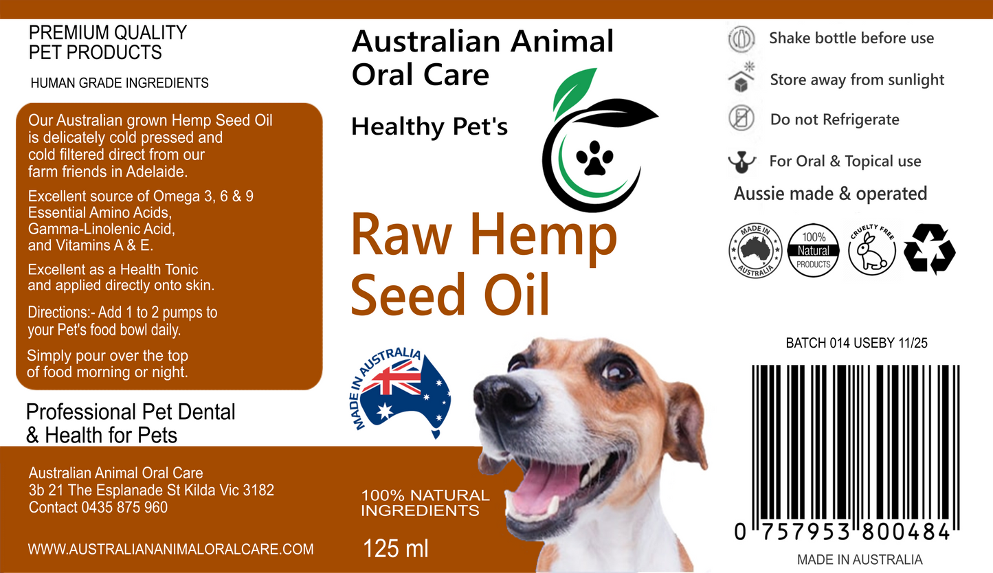 Hemp Seed Oil