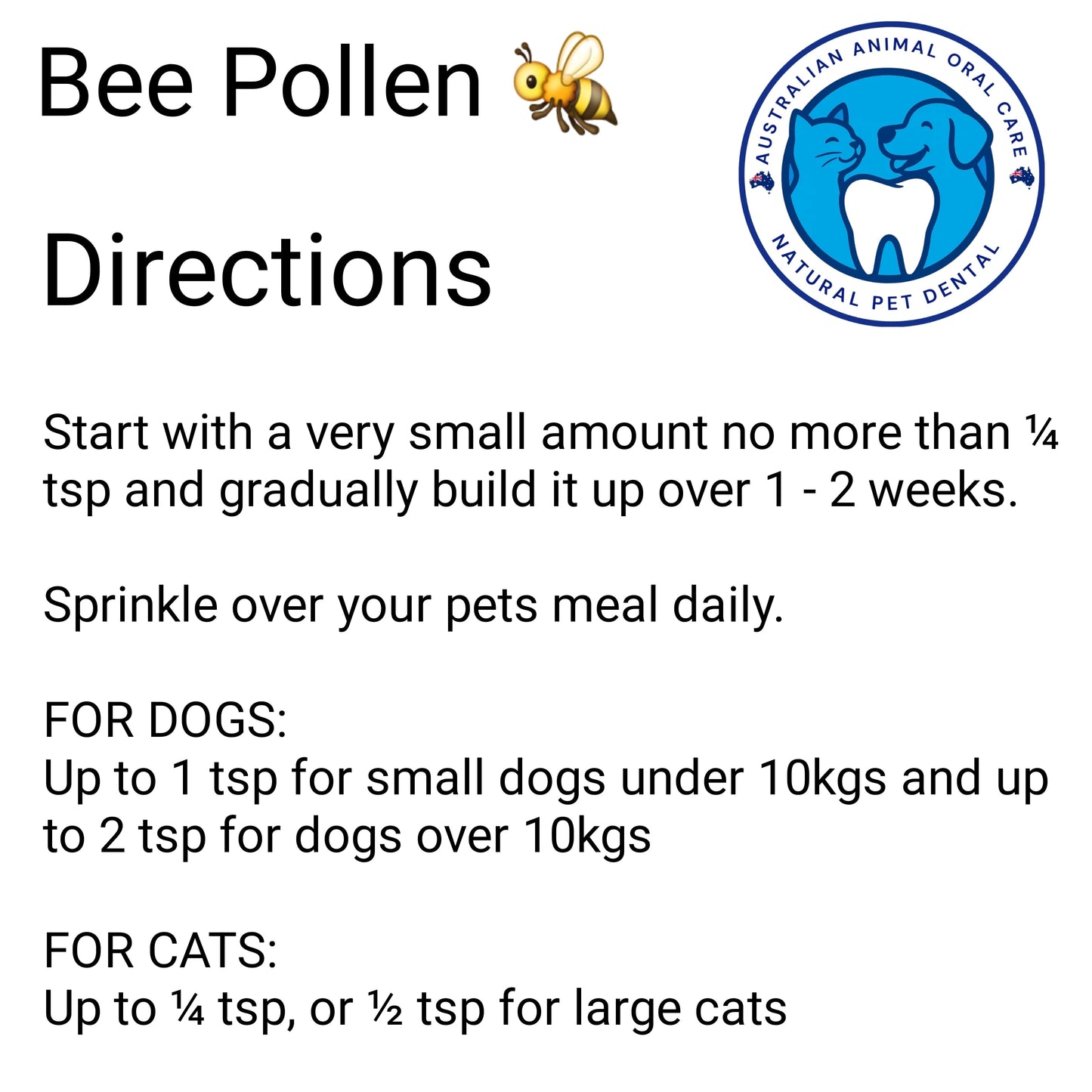 Bee Pollen Supplement - Superfood