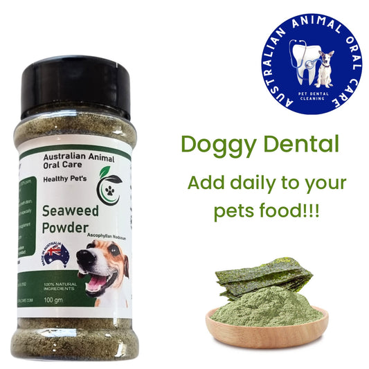 Pet Dental Seaweed Powder -  Ascophyllum Nodosum